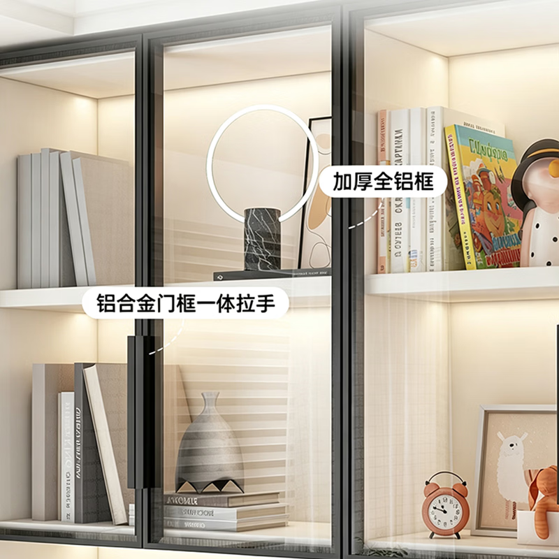 博翼ENF级 定制书桌书架一体转角电脑桌家用卧室办公桌儿童双人学习桌 1.6米*2.4米(兔宝宝ENF级-整柜18mm)