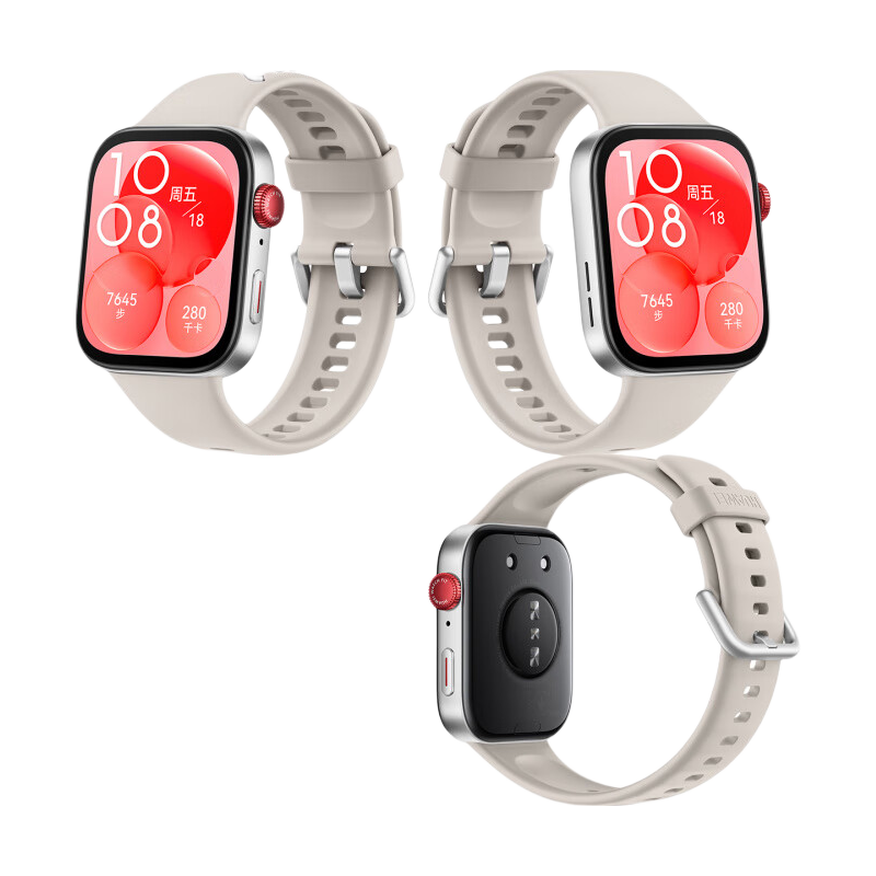 华为WATCH FIT4系列原装氟橡胶表带FIT3/Fit4 pro/Fit5/Fit5 pro手表通用系列亲肤原装表带4Pro 【原拆未用_简装氟橡胶】月光白 WATCH_FIT3_FIT4_FIT4_Pro
