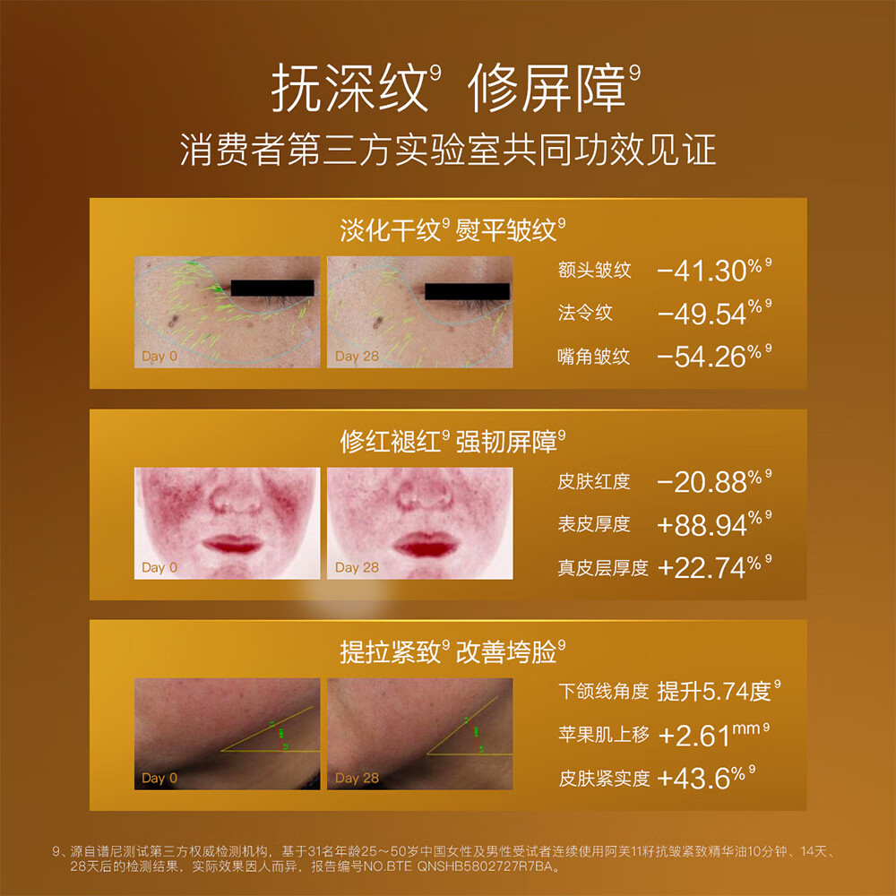 阿芙(AFU)王楚然同款11籽精华油新一代抗皱紧致淡纹修护护肤品礼物 30ml「干皮优选」