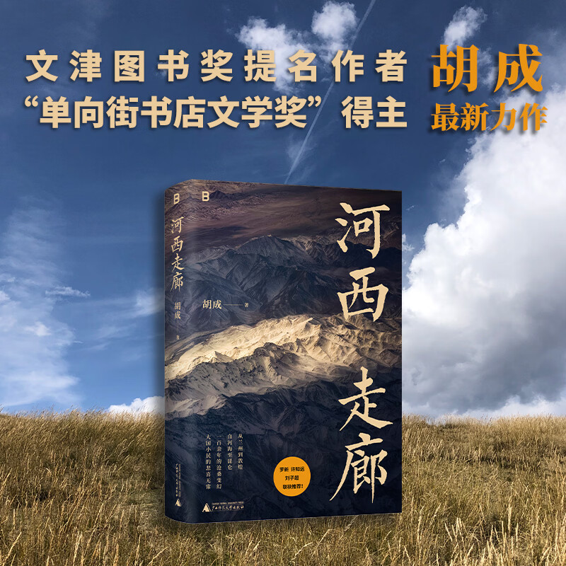 【当当 正版包邮】河西走廊 胡成 著 文津奖提名作者、“单向街书店文学奖”得主 旅行文学代表作家 罗新、许知远、刘子超 联袂推荐