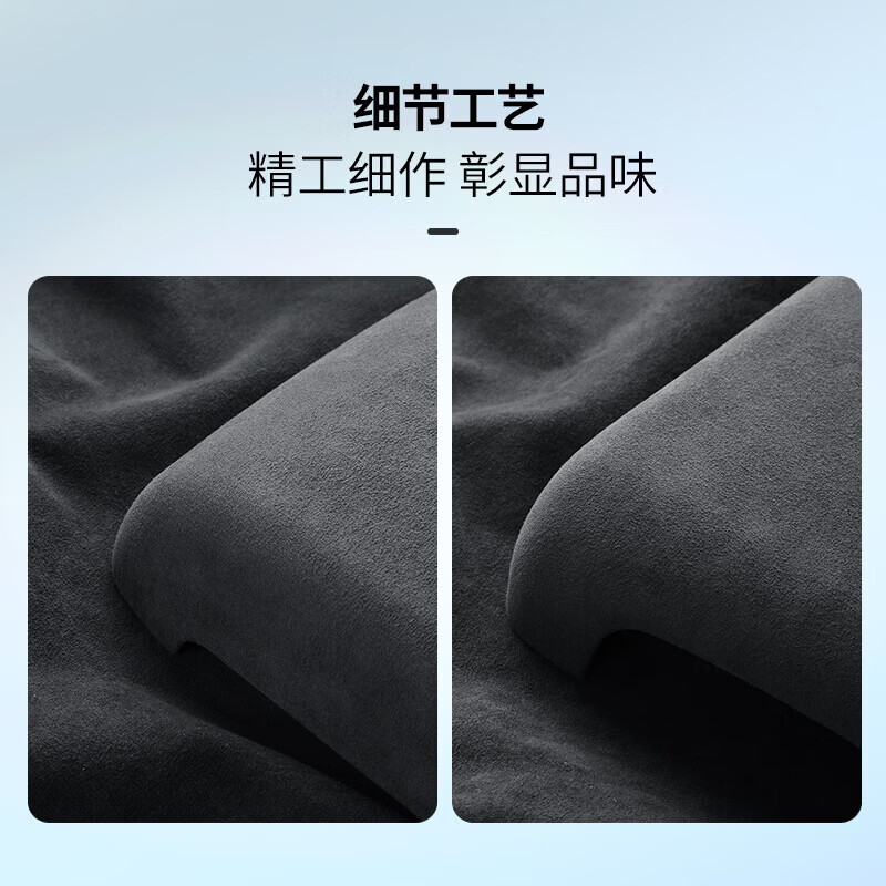 方程豹5专用Alcantara翻毛皮扶手箱盖 进口【方程豹5】扶手箱盖-6406氮蓝色