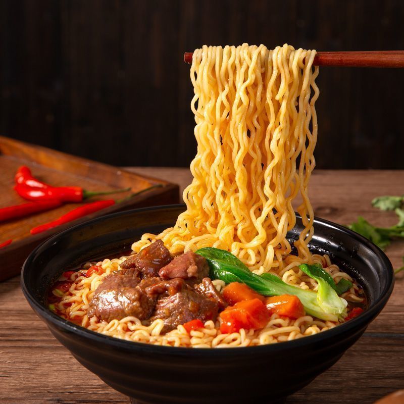 红烧牛肉面经典口味红烧排骨方便面混装泡面袋装速食整箱批发 1包【拍2单发货】