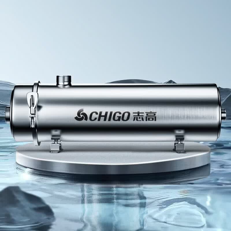 志高（CHIGO）全屋中央净水器 家用自来水大流量中央超滤净水机 加厚不锈钢前置过滤器 PVDF抗拉滤芯 六代PVDF滤芯-12T-1寸接口【全屋/大平层适用】