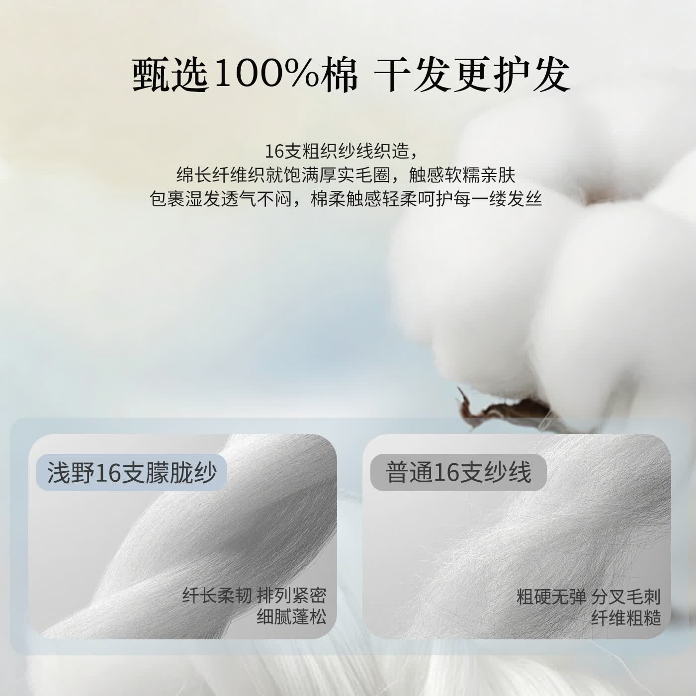 浅野(air kaol)干发帽女男干发巾儿童日本进口蓬松柔软不易掉毛吸水加厚礼盒装 加厚带扣 玫瑰粉 礼盒装