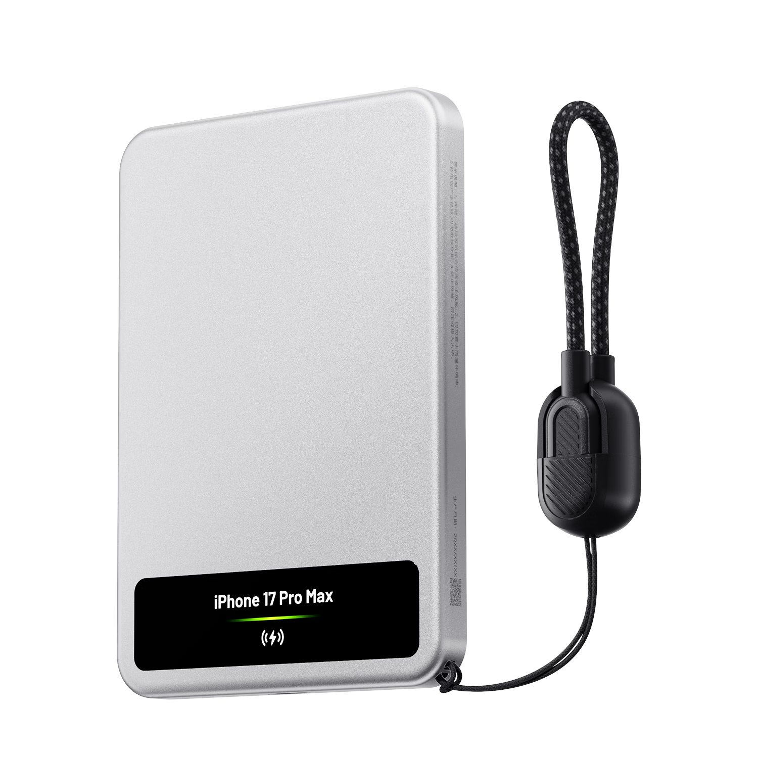 闪极推出 Vision Mag 带屏磁吸充电宝：15W 无线充 + 20W 有线充，5000mAh 电芯售 199 元