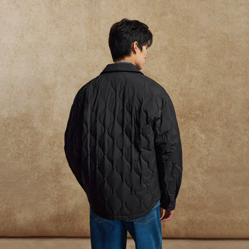 杰克·琼斯(JACK&JONES)男装冬季休闲羽绒服合集 225323010 黑色 L (180)