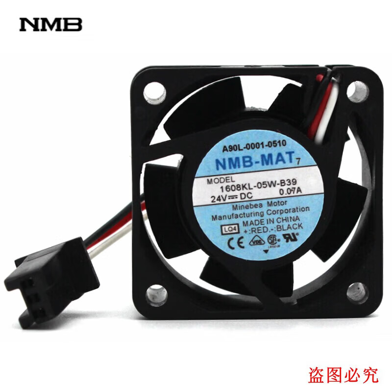 NMB发那科FANUC驱动器风扇NMB1608KL05WB3924V007A 0.07A 风扇带发那科原装接口
