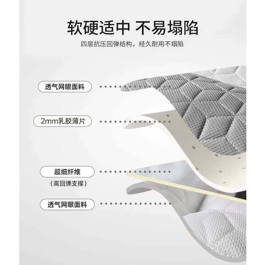 安睡宝(SOMERELLE)枕头颈椎枕护颈枕芯深睡枕酒店宿舍学生枕一只装一对拍2 反牵引枕【2mm乳胶片+弹力纤维】 单只