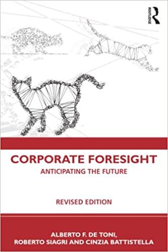 预订corporate foresight: anticipating the future