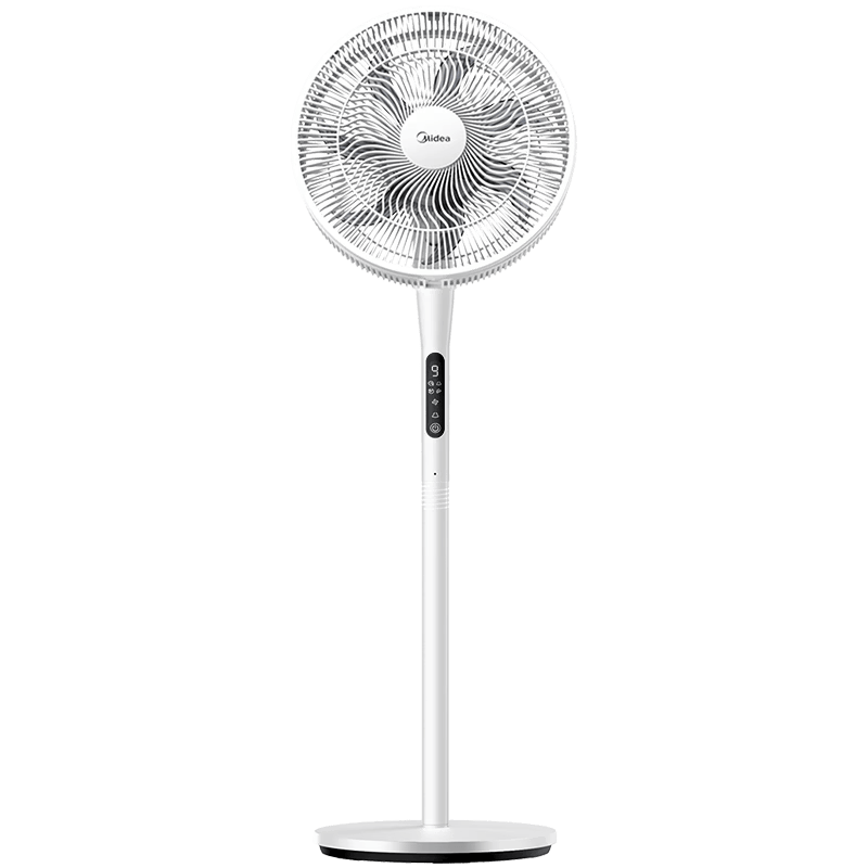 美的（Midea）【闪拆系列】一键闪电拆装直流变频家用语音电风扇一级能效静音落地扇大风力卧室立式电扇SDJ30BC