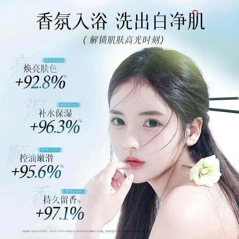 官研朴棠堂沐浴露依兰花香氛精油香型沐浴乳持久留香男女通用沐浴液 1瓶【尝鲜装】依兰花香氛沐浴露 肌肤清爽通透