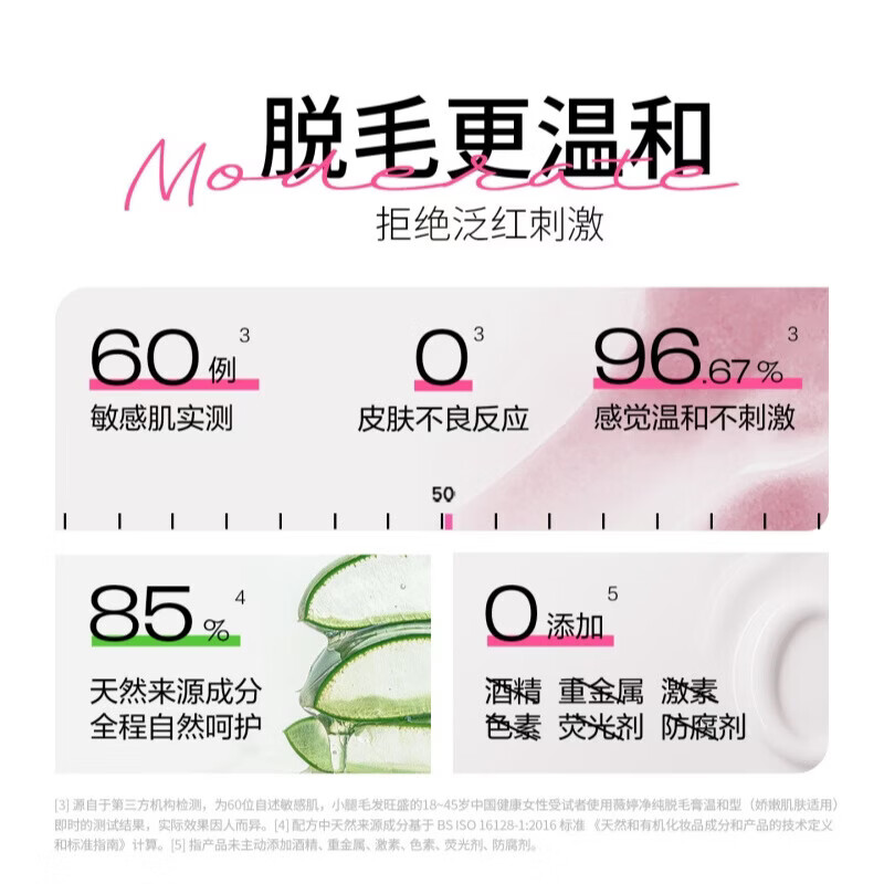 薇婷脱毛膏女腋下不留黑点男女士学生专用脱毛全身可用非私处 50ml 100ml【净纯脱毛膏】+赠刮板