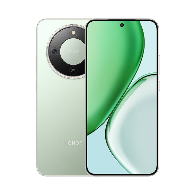 荣耀（HONOR）2025新款荣耀 分期免息 新款X70系列 12+512GB新款5G手机荣耀旗舰智能学生游戏手机X70畅玩x70 竹韵青   8GB+256GB