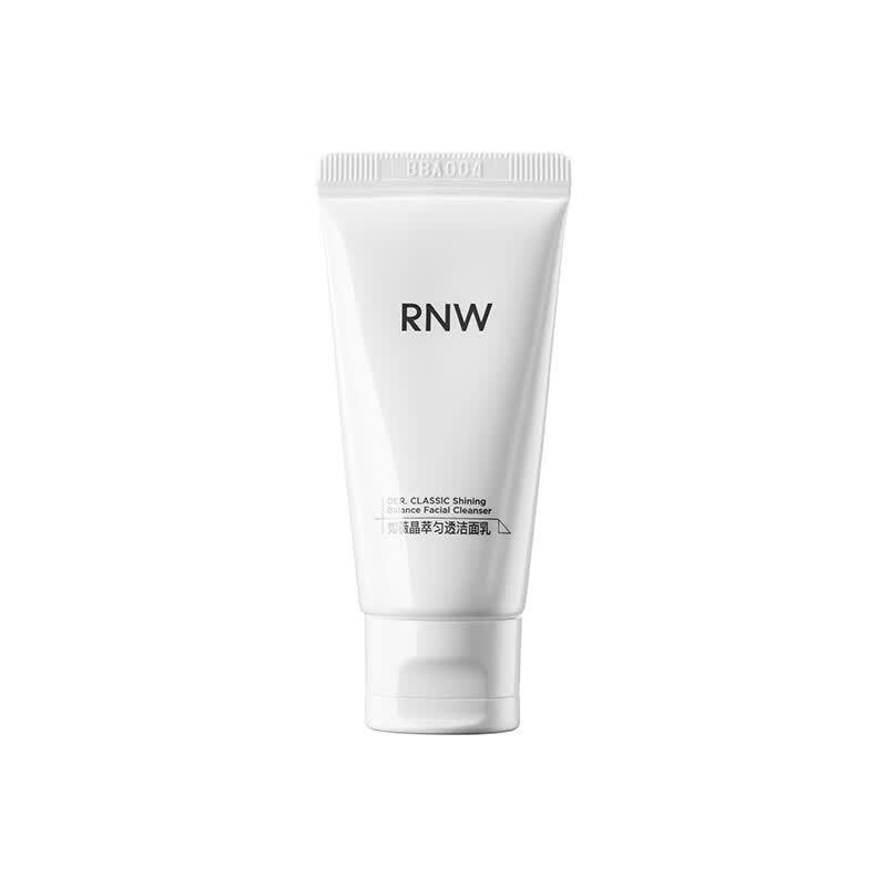 如薇（RNW）抛光洁面乳双抗焕亮温和清洁洗卸合一绵密泡沫敏感肌洗面奶男女 RNW晶萃匀透洁面乳