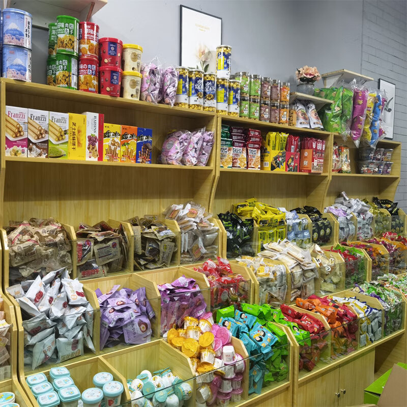 曼雅货柜架展示架化妆品展示柜陈列柜烟酒货柜超市货架干果小食品零食