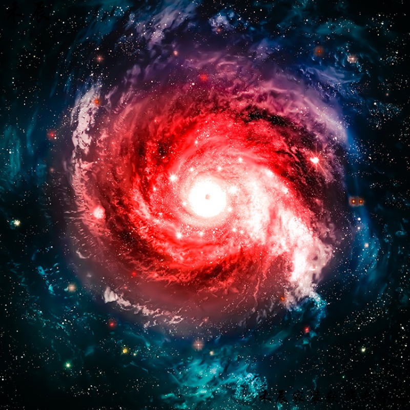 墙纸自粘桌面墙上壁画贴纸订做夜空定制地球宇宙星云海报墙贴星空贴画