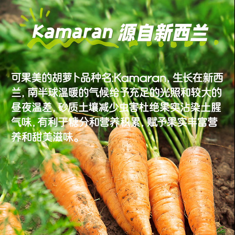 可果美日本进口100%胡萝卜汁整箱装果蔬汁健康饮料冷藏蔬菜汁轻断食 100%胡萝卜汁200ml*12盒