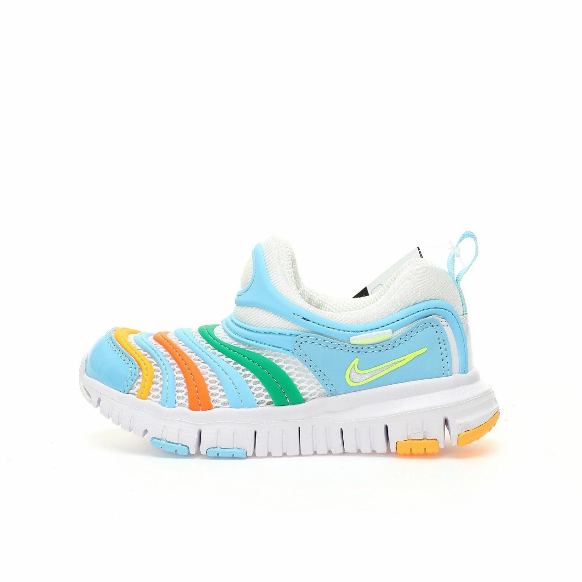 耐克(NIKE)毛毛虫童鞋新款透气网面运动鞋夏季男女童轻便软底一脚蹬学步鞋 FN3690-010 单层 37 适合脚长23cm