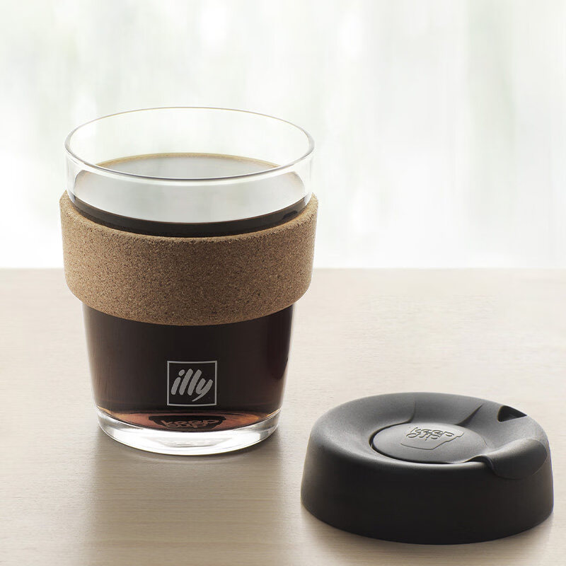 ILLYilly意利咖啡官方 KEEPCUP玻璃杯12oz咖啡杯户外便携水杯旗舰店 KEEPCUP玻璃外带杯(12oz)