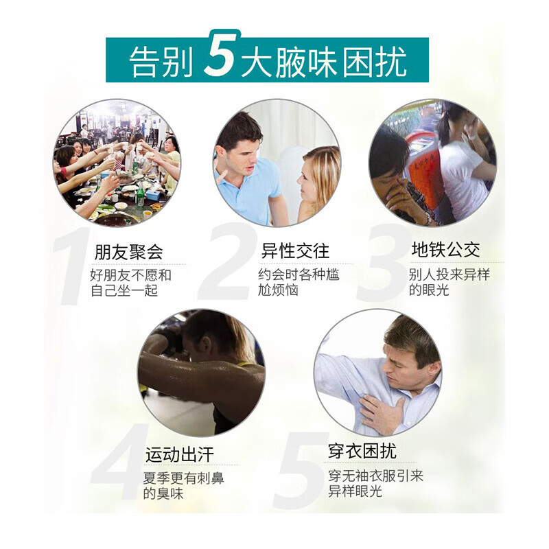 名露腋臭露正品老款明露茗露去除腋下除臭狐臭喷雾止汗露腋臭露 【新鲜日期】老款 2瓶银 32ml X 2瓶