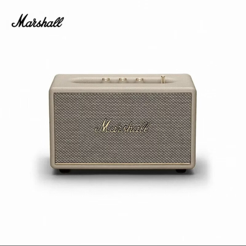 马歇尔(Marshall)ACTON Ⅲ 3代无线蓝牙音箱摇滚家用插电款重低音炮 海外版 礼物 ACTONⅢ棕色 原装进口