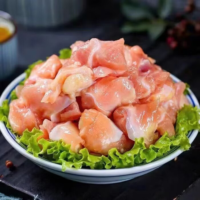 【王牌单品】新鲜生鲜膝软骨掌中宝大颗粒烧烤串串美食必备生鲜 4斤