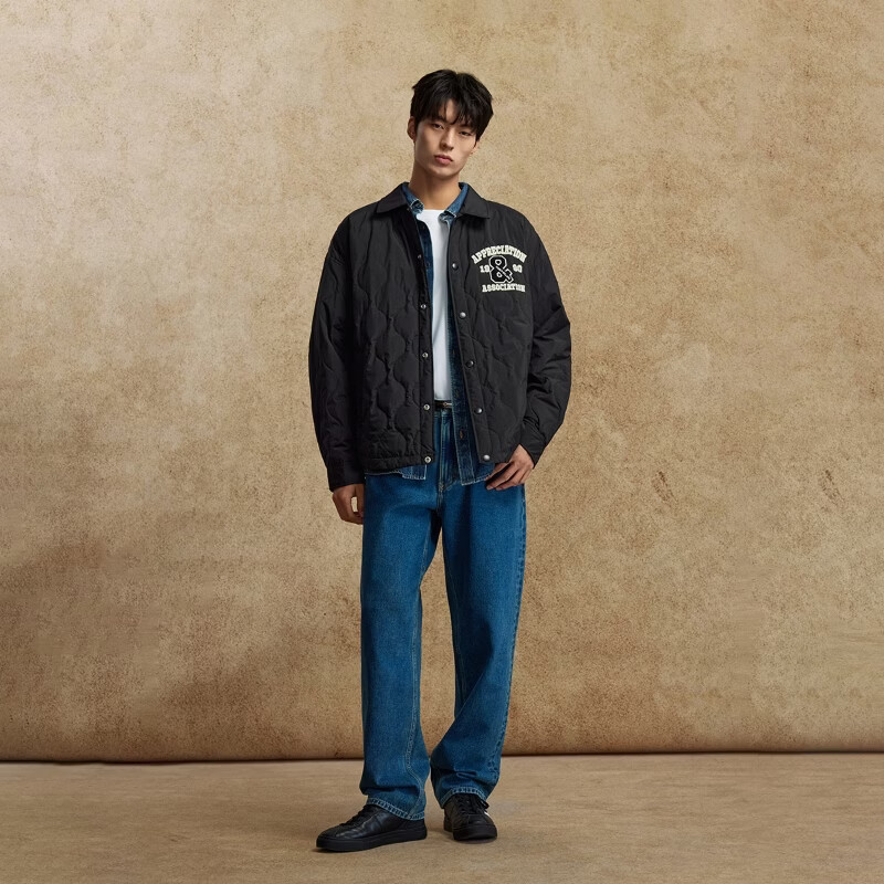 杰克·琼斯(JACK&JONES)男装冬季休闲羽绒服合集 225323010 黑色 L (180)