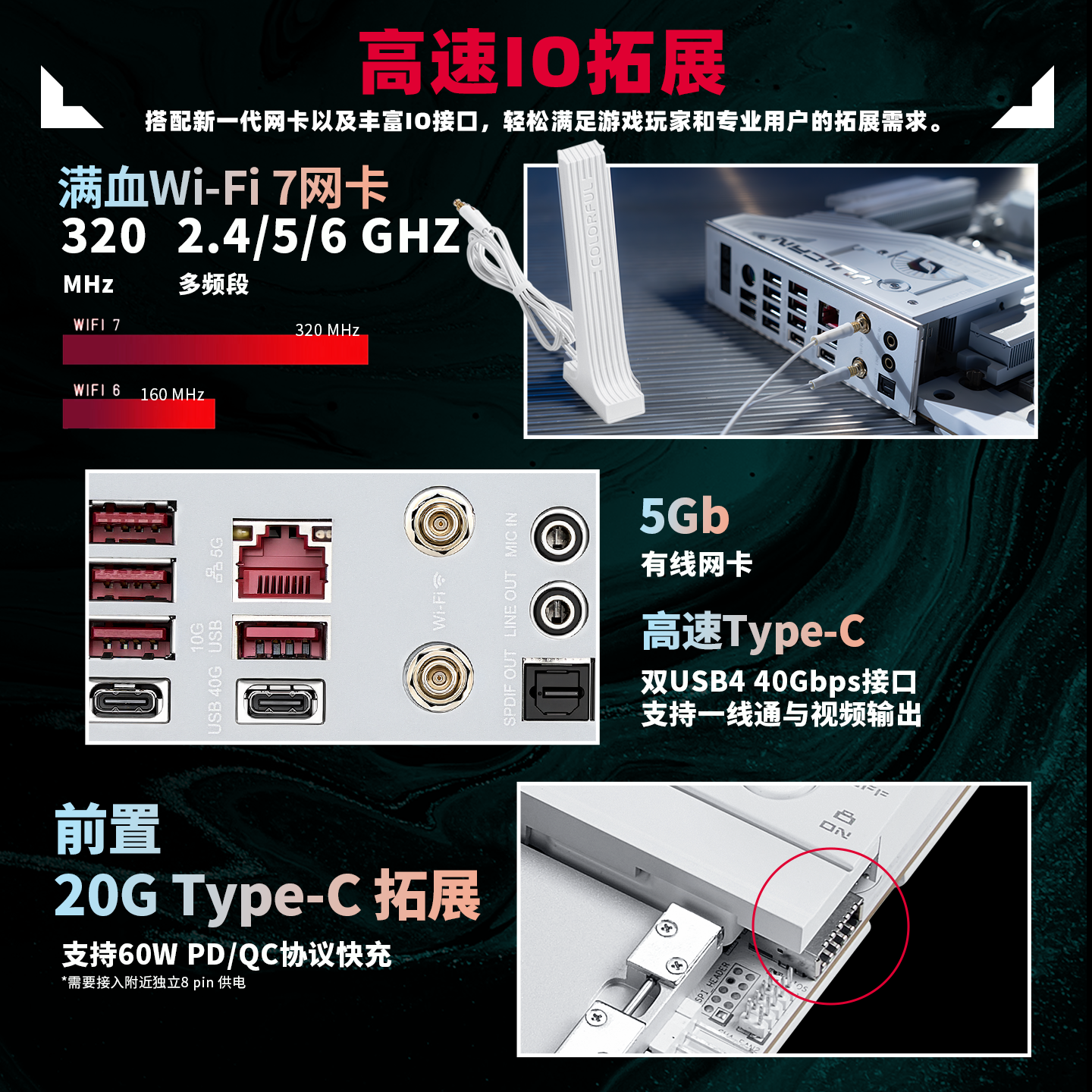 七彩虹 iGame X870E VULCAN W OC V14 白火神DDR5 图 8