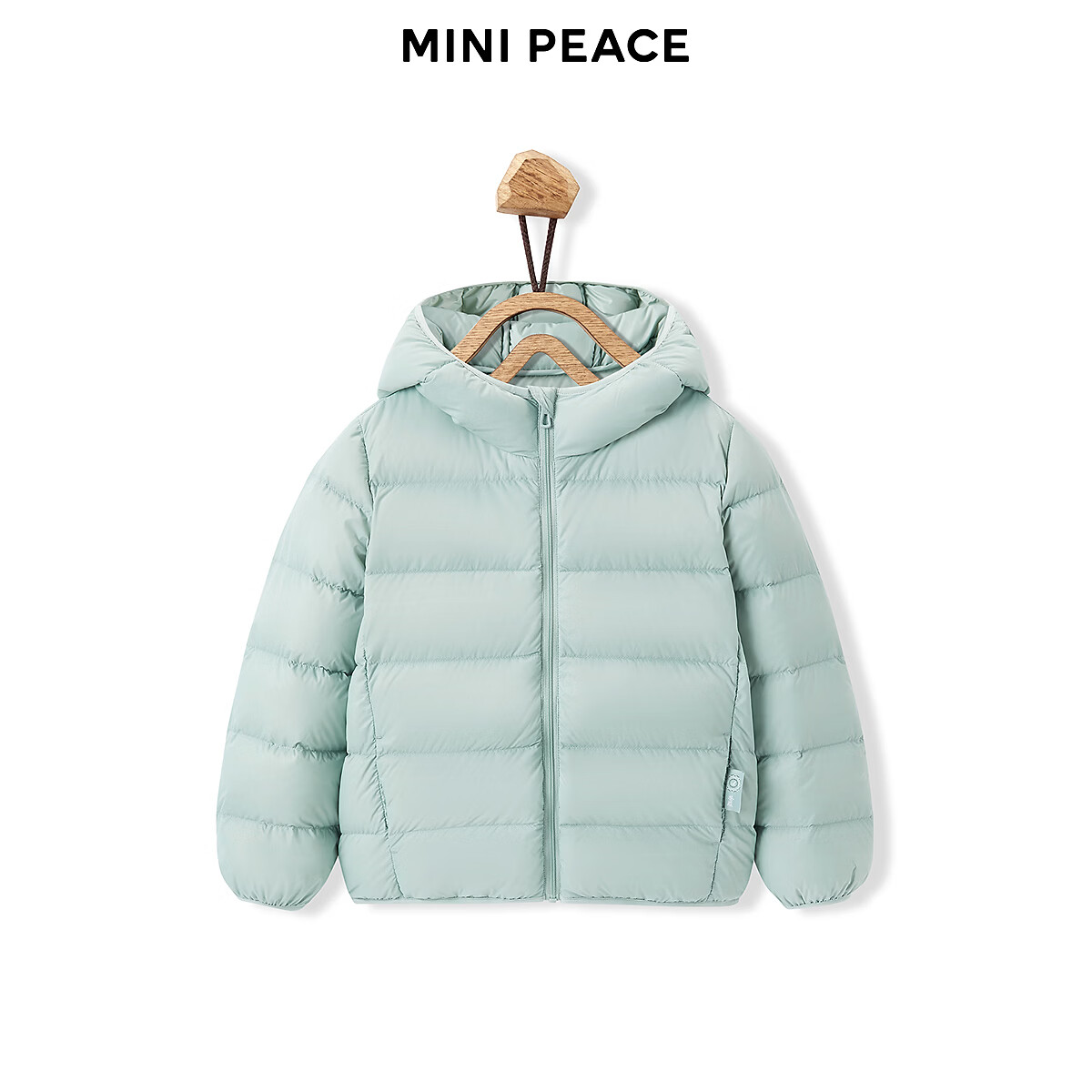 MiniPeace【国色羽绒】太平鸟童装儿童轻薄羽绒服男女童秋冬中国色羽绒外套 桃夭1 140 cm