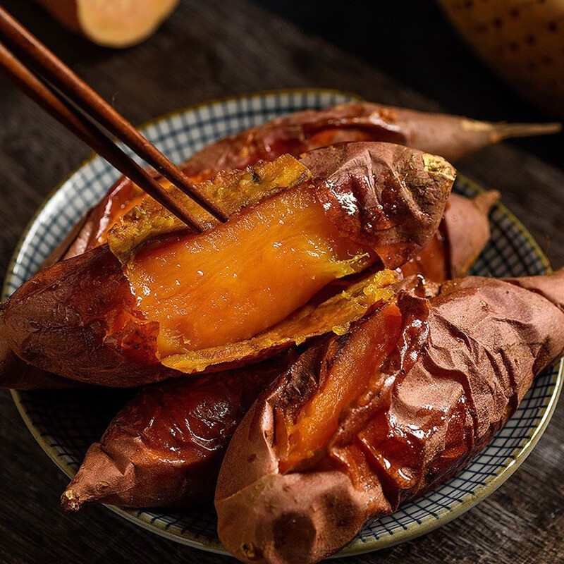 申果果山东烟台红薯25号 糖心红薯新鲜蔬菜地瓜沙地红薯 山东红薯25号