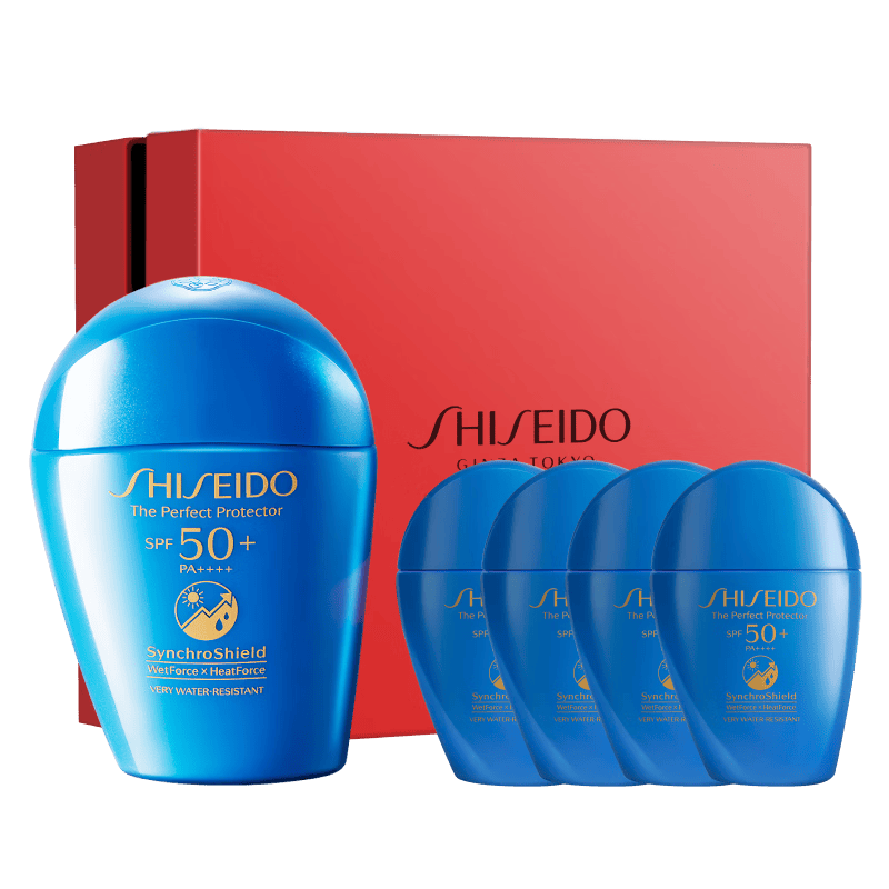 资生堂(SHISEIDO)【高端户外NO.1】新艳阳夏蓝胖子防晒霜50ml 防水防汗 生日礼物