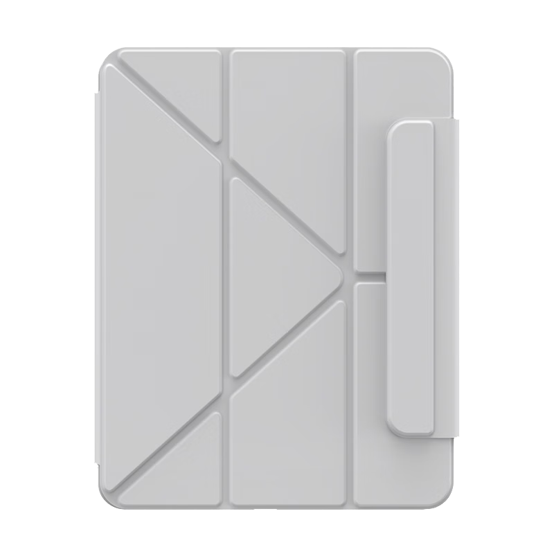 倍思 ipadair5/4保护套 通用2022/18 Pro11英寸苹果平板保护壳全包带笔槽可磁吸拆分720度旋转灰色