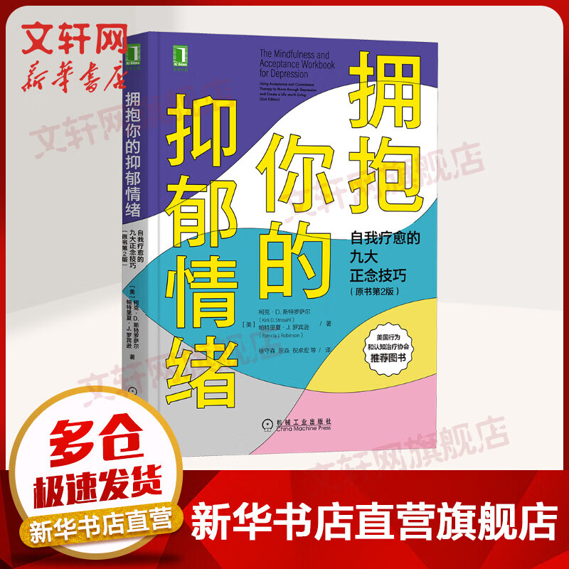 拥抱你的抑郁情绪：自我疗愈的九大正念技巧（原书第2版）