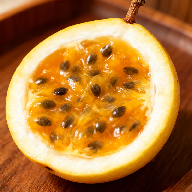 百香果新鲜水果特大果直采茶饮配料酸甜果汁广西当季 【净重3斤,约21-25个】*60-70g/个(大大果商超级)