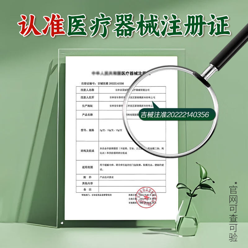 昌药师医用痔疮凝胶敷料用于内痔混合痔肛门坠胀痛粘膜充血 5盒【囤货装】保密发货现货速发