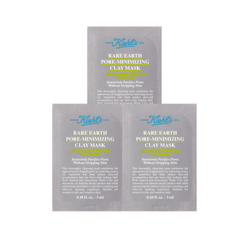 科颜氏（Kiehl's）白泥面膜体验包（白泥3ml*3)
