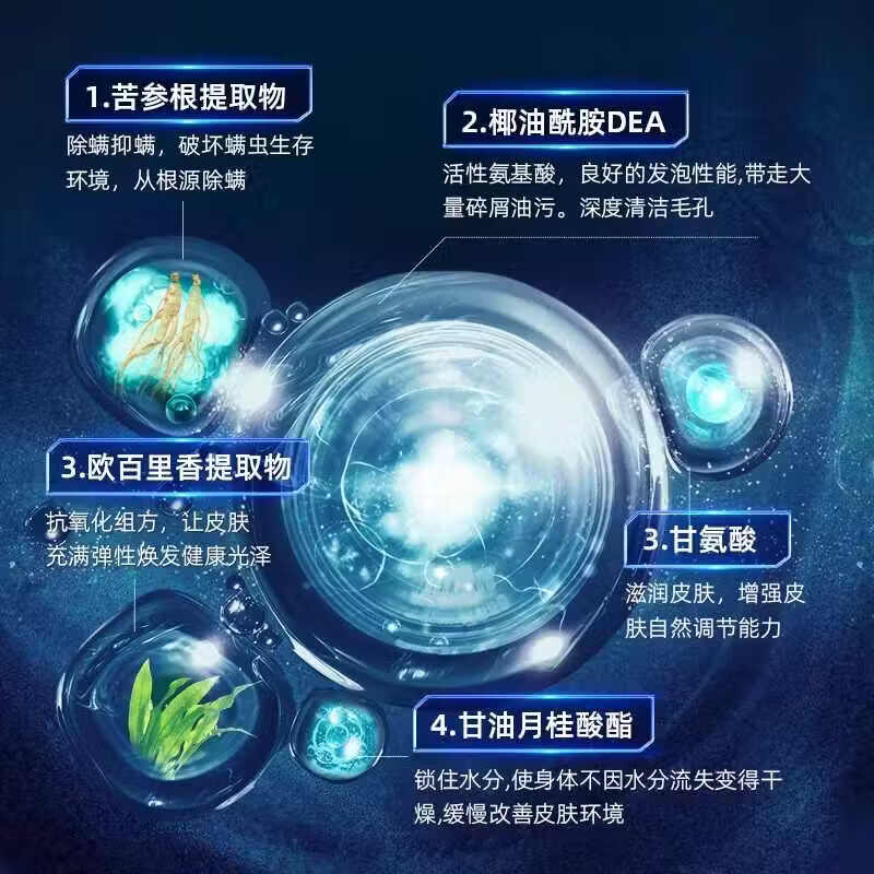UUMILO【日本】男士沐浴露古龙香氛持久留香72小时控油除螨洁水保湿滋润 【一瓶】古龙香氛丨清爽男士丨控油祛痘