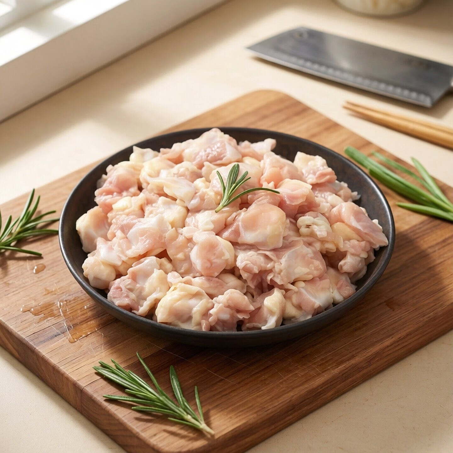 【王牌单品】生鲜膝软骨 掌中宝 大颗粒肉质饱满串串烧烤必备顺丰 4斤