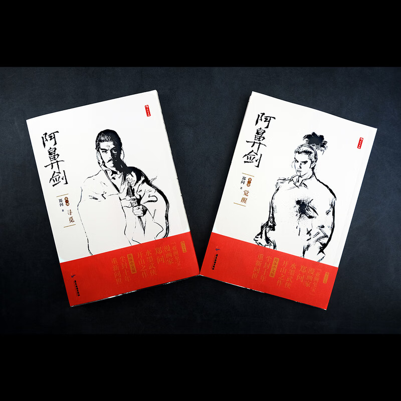 国漫宗师郑问作品系列【赠海报】东周英雄传（1-3册）乱世春秋战国传奇英雄  郑问之三国演义画集 阿鼻剑 历史漫画书籍 后浪正版 【附赠明信片】阿鼻剑 两部套装 寻觅+觉醒