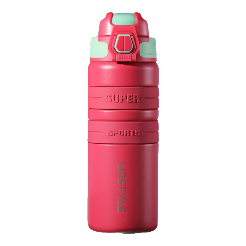 UPSTYLE运动保温杯男士大容量水杯子316不锈钢茶水分离健身户外骑行女