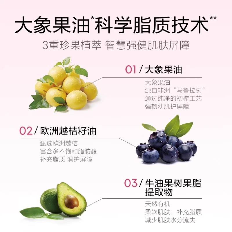 红色小象 儿童洗发沐浴露二合一 0-3-6-12岁洗发水沐浴液洗头膏宝宝护肤品 【大象果油婴童洗发沐浴露500ml】