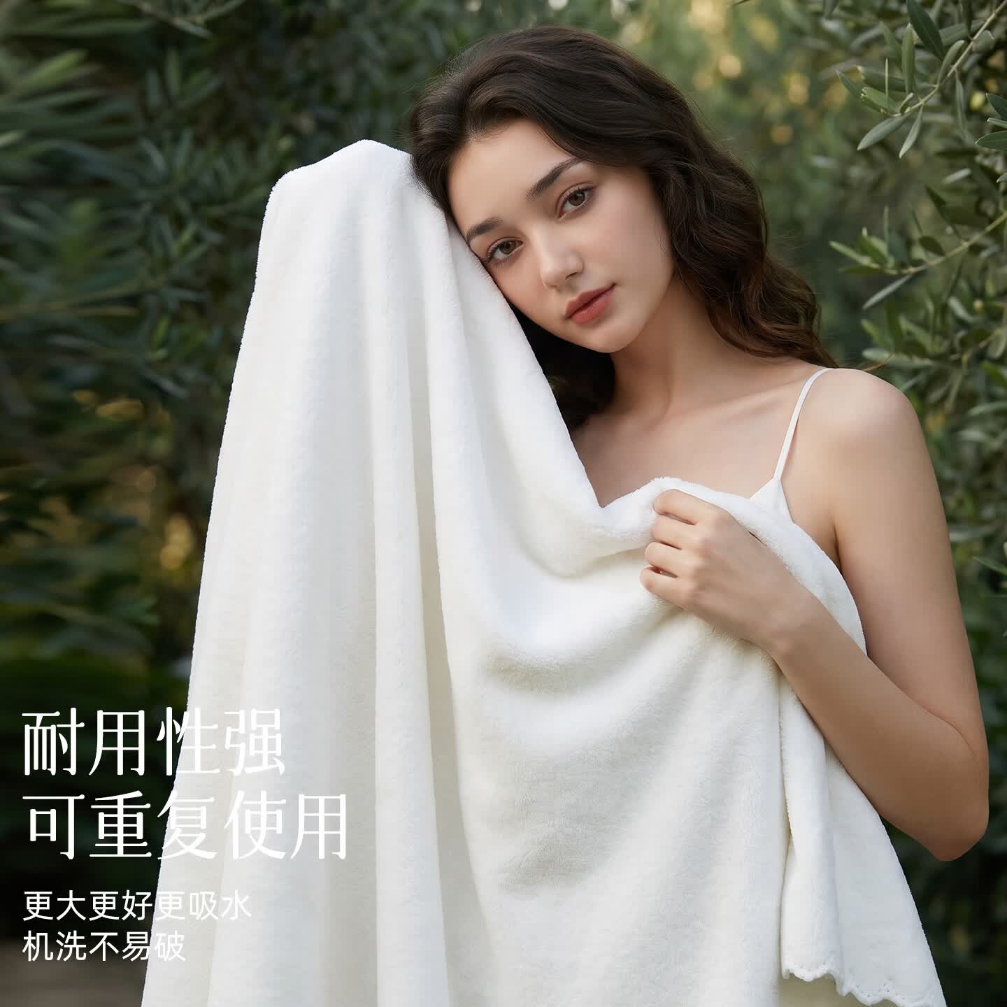 SOFT KISS出差旅行周抛浴巾非一次性便携加大加厚吸水柔软A类抗菌大浴巾 十件装【一条用一周/高品质更安心】
