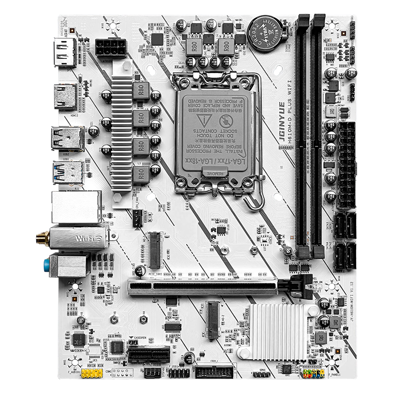精粤 H610M D PLUS WIFI DDR4 ARGB LGA 图 4
