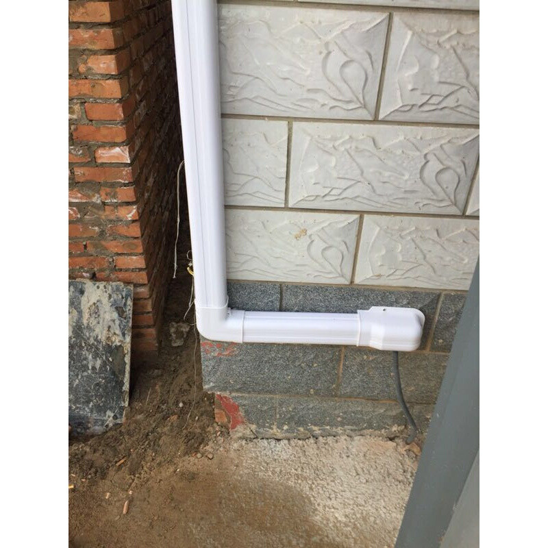 探优者 中央空调装饰管槽pvc白铜管道套遮挡室内室外安装保护管包管