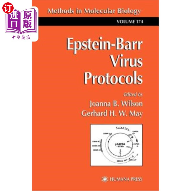 海外直订医药图书epstein-barr virus protocols eb病毒协议