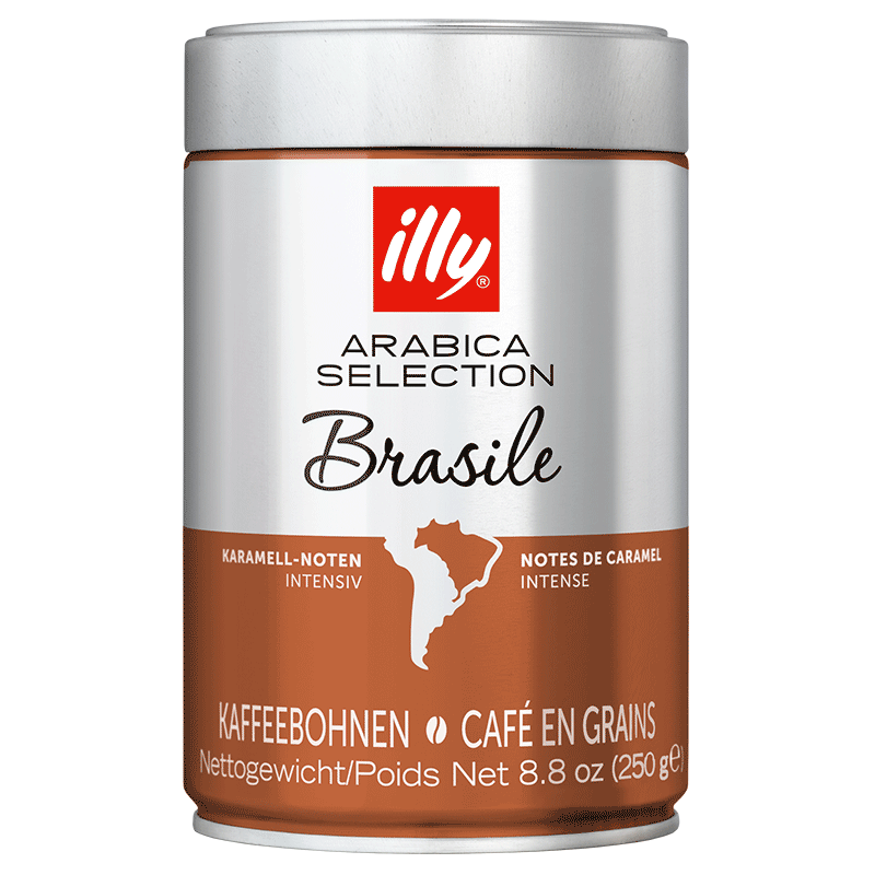 意大利进口 意利（illy） 阿拉比加精选咖啡豆（巴西）250g