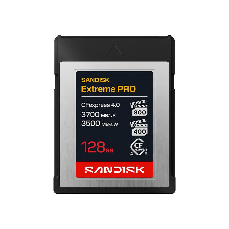 闪迪推出至尊超极速 CFexpress 4.0 TypeB 存储卡：读速达 3700MB/s、提供 128G-4T 容量，3499 元起