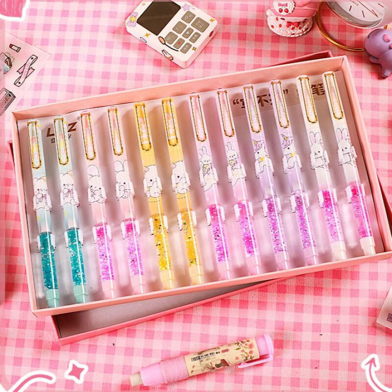 迦南歌基 网红仙女流沙永恒铅笔不断铅小学生专用一年级儿童写字 l025