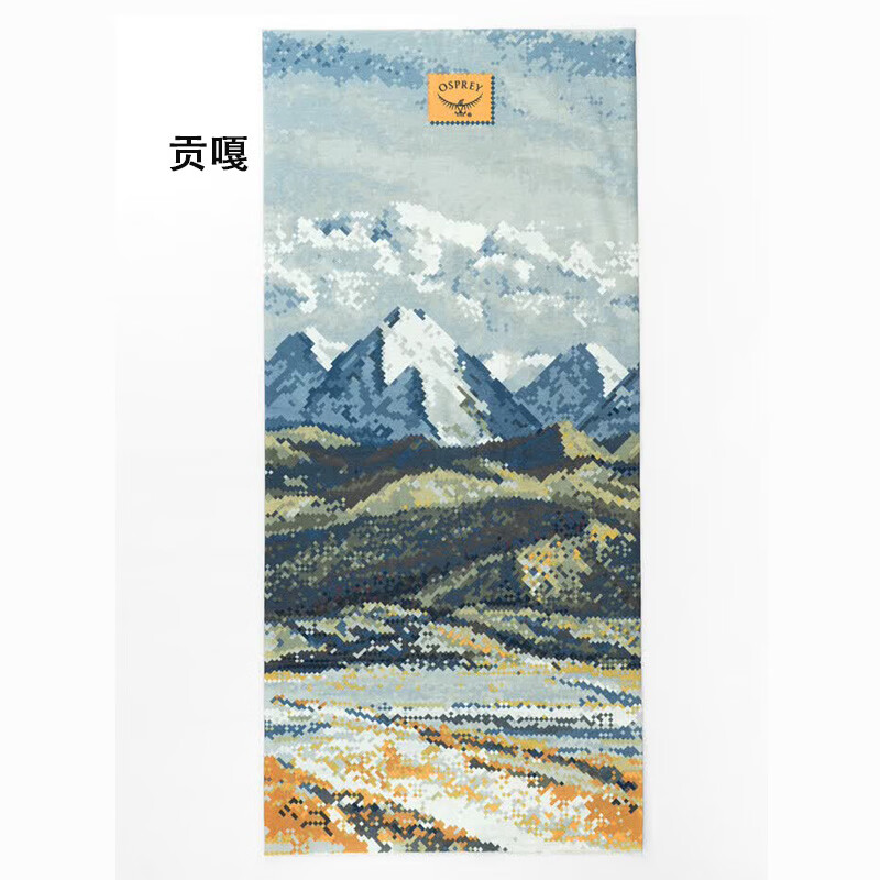OSPREY小鹰/SWIMARS户外魔术头巾运动围脖面罩跑步登山钓鱼脖套骑行面巾 印象贡嘎