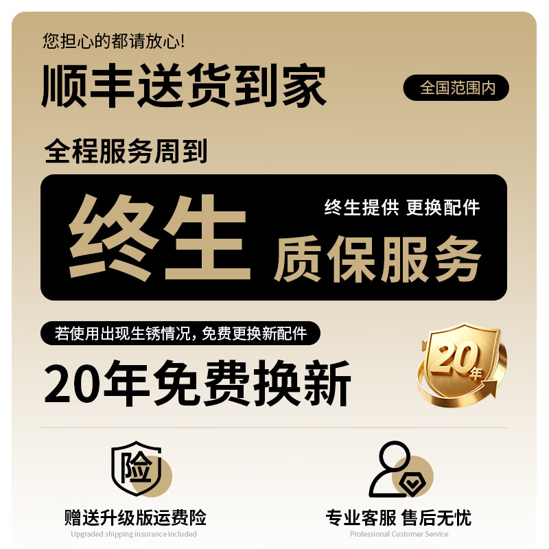 宾太晾衣架落地折叠阳台双杆铝合金挂衣架升降晒衣架伸缩晾被架 香槟灰-豪华三杆固定高度+万向轮